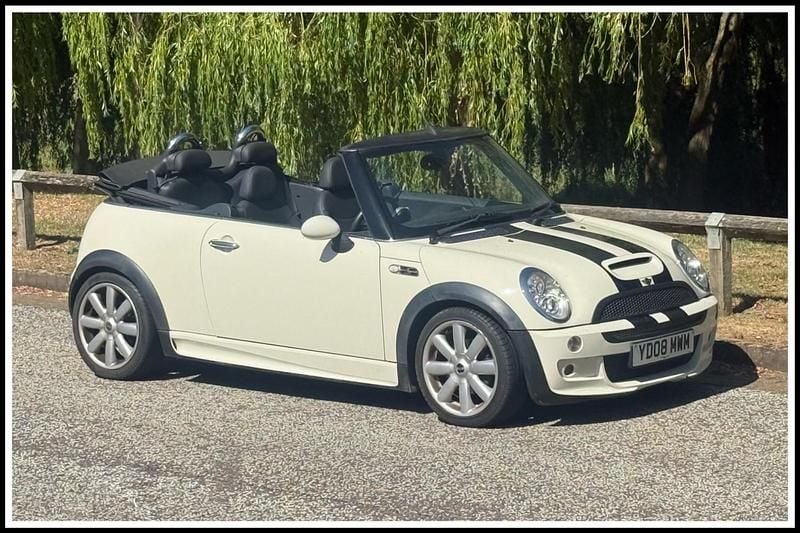 White Used 2008 Mini Cooper S Cabriolet Cabriolet | £2,995 (Fair price) - Image 1/4