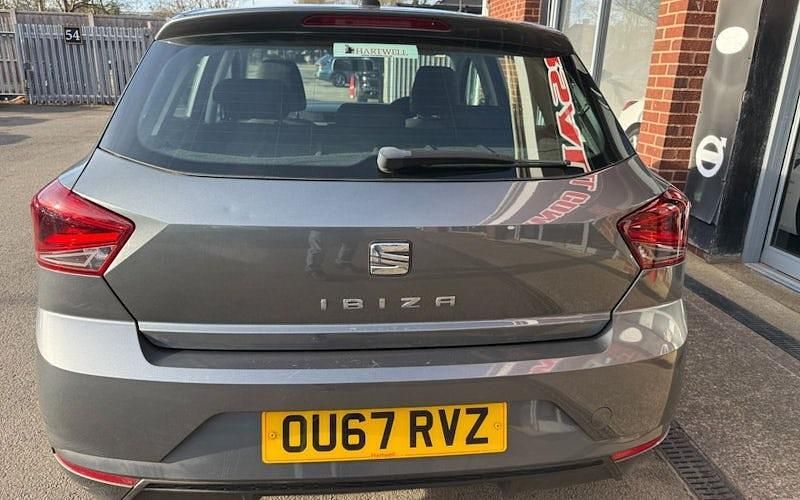 Used Seat Ibiza SE Technology 95 HP (69 kW) 2018 Grey Hatchback