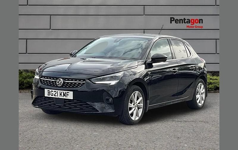 Used Vauxhall Corsa Elite 73 HP (53 kW) 2021 Black Hatchback