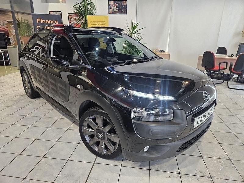 Black Used 2016 Citroën C4 Cactus Flair Hatchback | £4,993 (Fair price) - Image 1/4