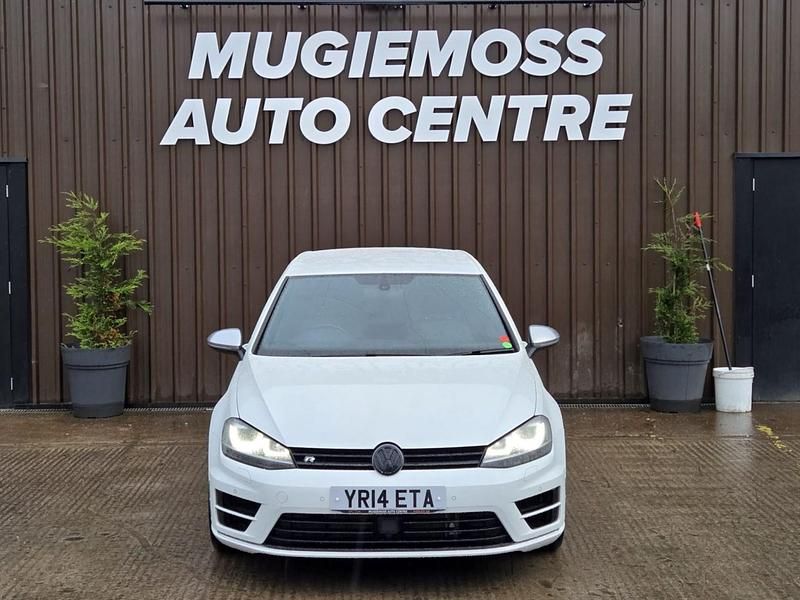 Used VW Golf VII R 2014 White Hatchback