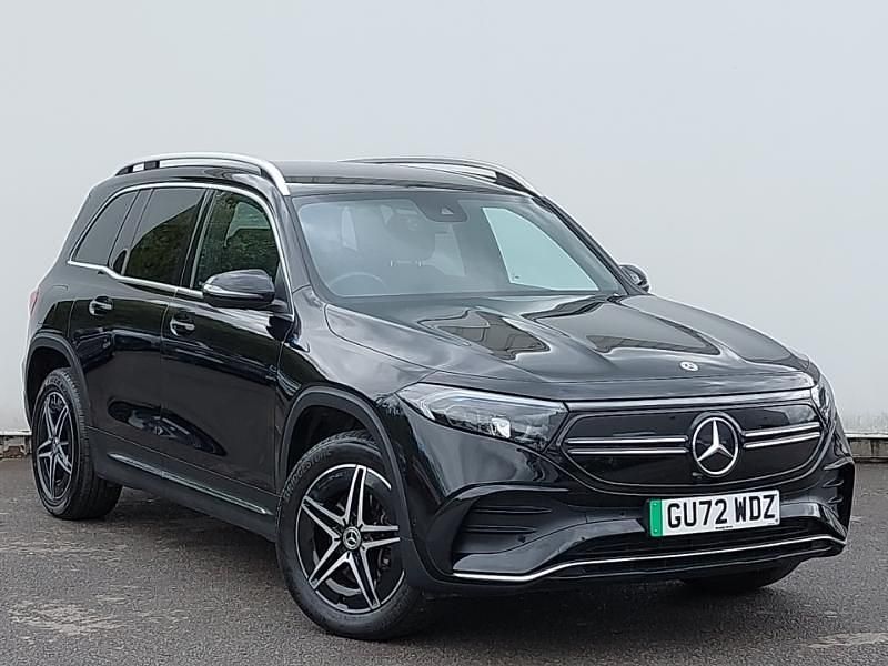 Black Used 2022 Mercedes EQB350 AMG line SUV | £25,998 (Fair price) - Image 1/4