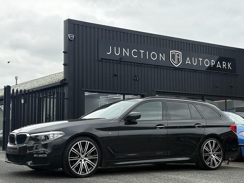 Used BMW 520 M Sport 2018 Black sapphire metallic paint Estate