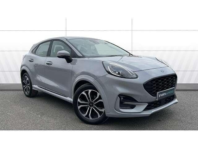 Grey Used 2021 Ford Puma Gen-E ST-Line SUV | £14,213 (Fair price) - Image 1/4