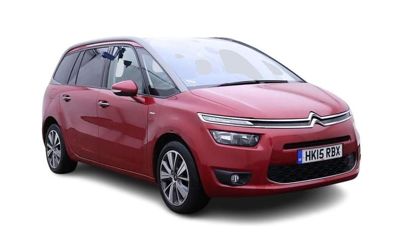 Used Citroën Grand C4 Picasso Exclusive 120 HP (88 kW) 2015 Red MPV