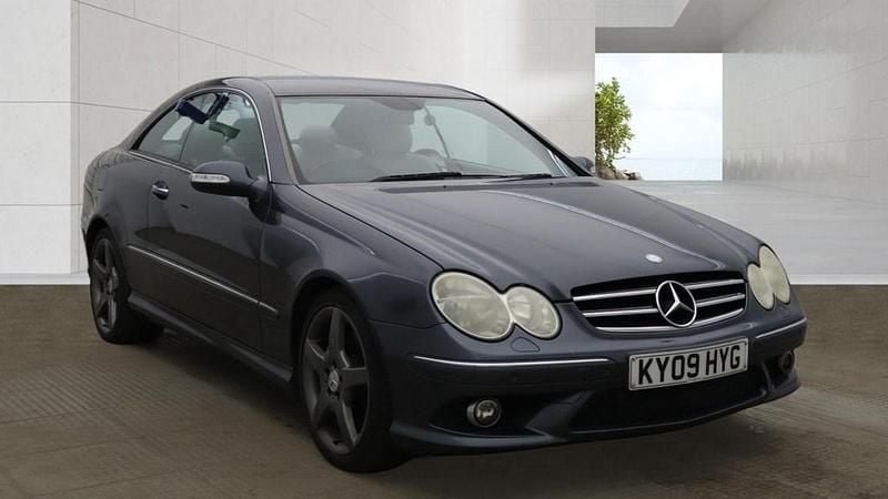 Used Mercedes CLK220 2009 Grey Coupe