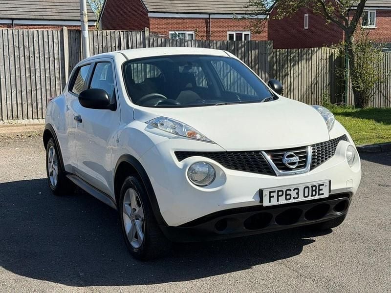 Used Nissan Juke Visia 110 HP (80 kW) 2013 White SUV