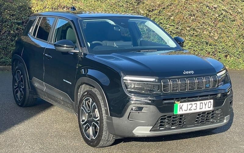 Used Jeep Avenger 114 kW (156 HP) 2023 Black SUV