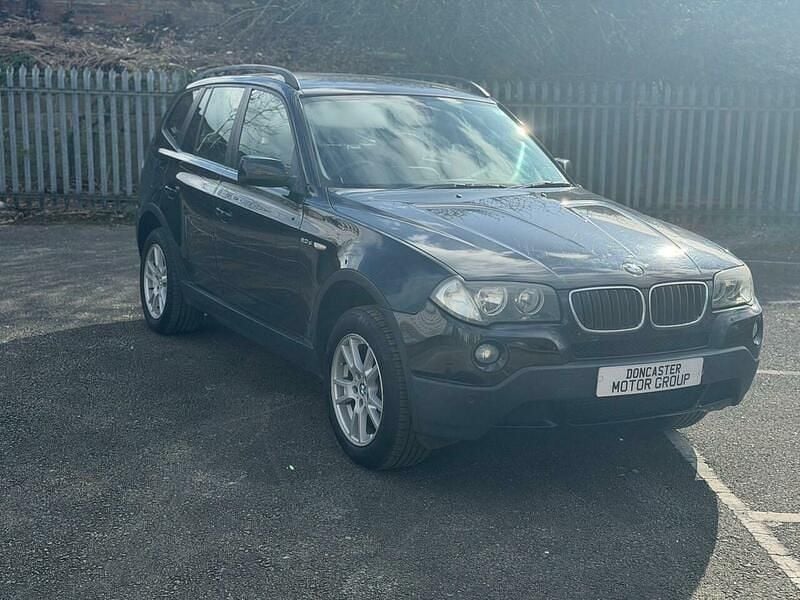 Used BMW X3 Impressive 2007 Black SUV