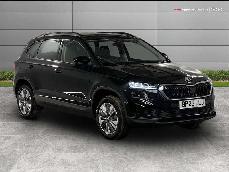 Black Used 2023 Skoda Karoq SE Drive SUV | £19,999 (Fair price) - Image 1/4