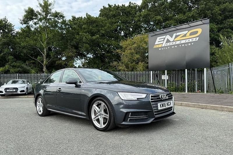 Grey Used 2016 Audi A4 S-Line Sedan | £8,495 (Good price) - Image 1/1