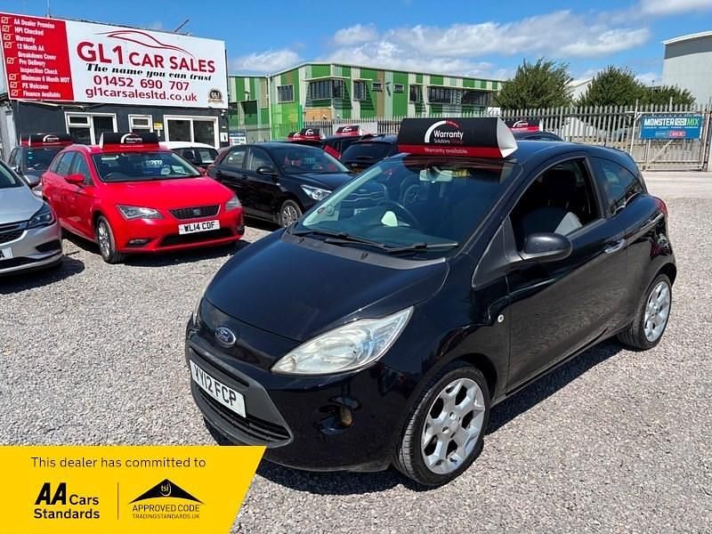 Black Used 2012 Ford Ka Titanium Hatchback | £3,199 (Fair price) - Image 1/4
