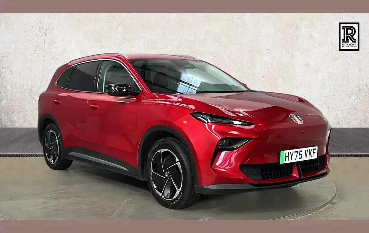 Second-hand MG MG5 EV Trophy 167 kW (228 CP) 2025 Roșu Break