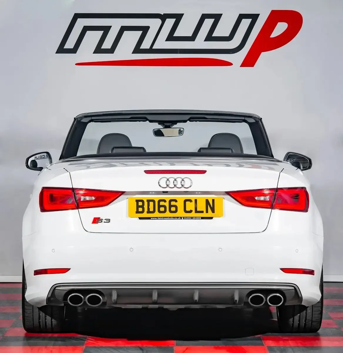 Used Audi A3 Cabriolet S-Line 300 HP (220 kW) 2016 White Cabriolet