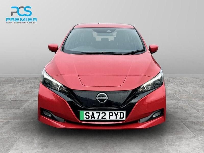 Used Nissan Leaf Acenta 110 kW (150 HP) 2022 Red Hatchback