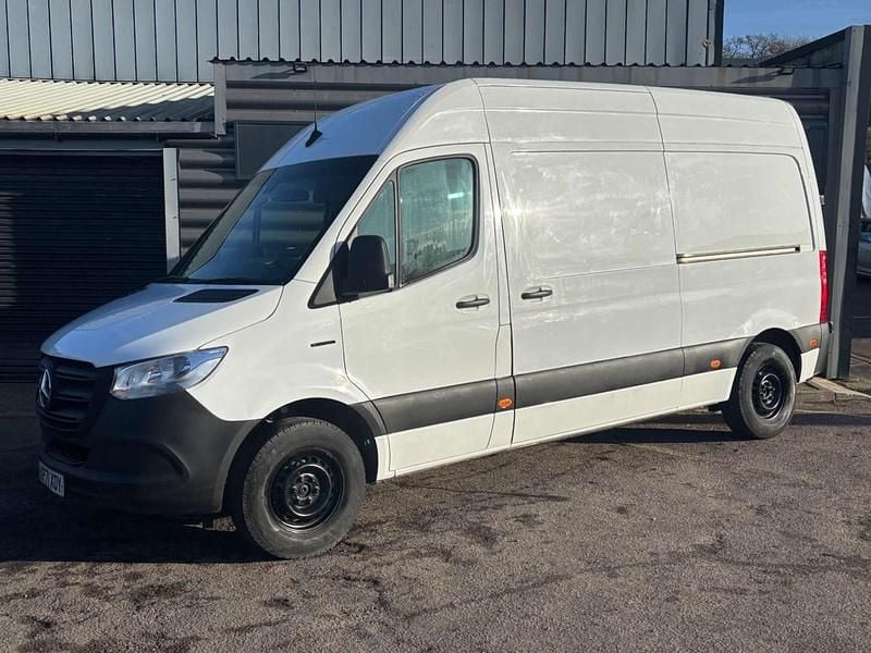 Used Mercedes E-Sprinter Progressive 85 kW (116 HP) 2021 White Van