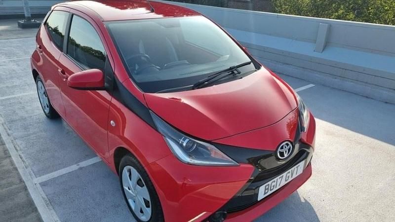 Used Toyota Aygo X-play 2017 Red Hatchback