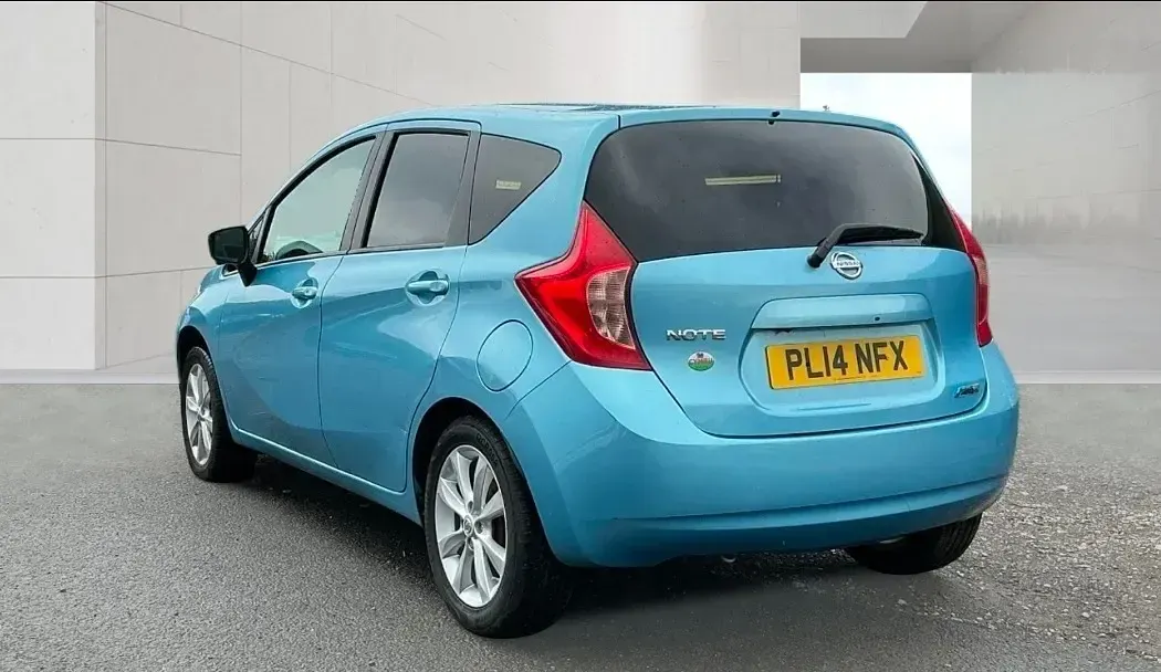 Used Nissan Note S 98 HP (72 kW) 2014 Blue Hatchback