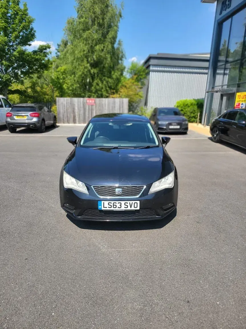 Used Seat Leon SE 105 HP (77 kW) 2013 Black Hatchback