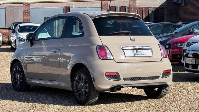 Used Fiat 500 S 69 HP (50 kW) 2015 Beige Hatchback