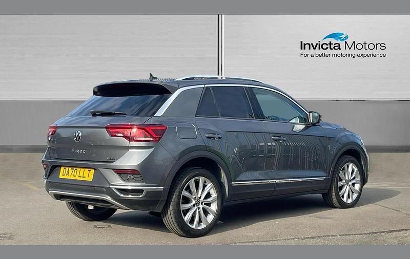 Used VW T-Roc SEL 190 HP (139 kW) 2020 Grey SUV