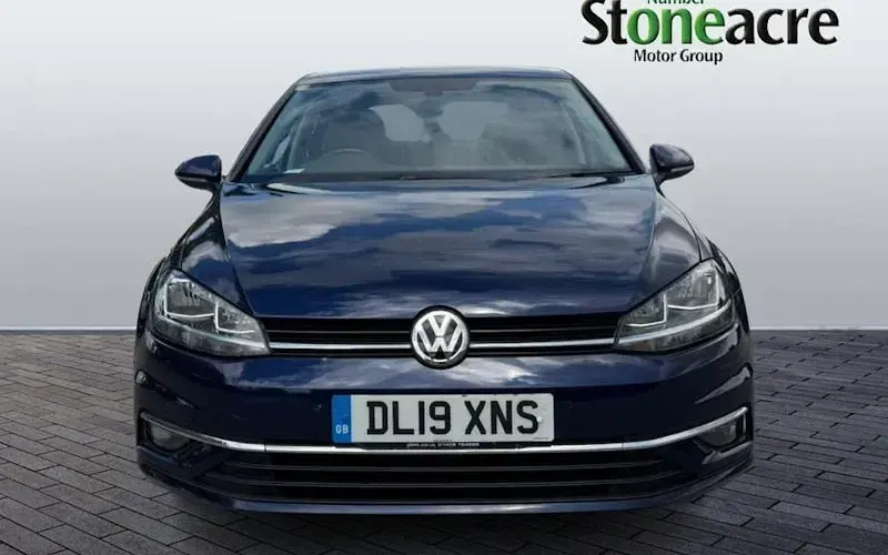 Used VW Golf VII GT 116 HP (85 kW) 2019 Blue Hatchback