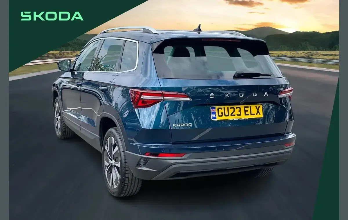 Second-hand Skoda Karoq SE L 150 CP (110 kW) 2023 Albastru SUV