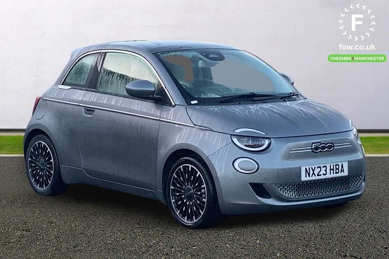 Grey Used 2023 Fiat 500e La Prima Hatchback | £16,999 (Fair price) - Image 1/3