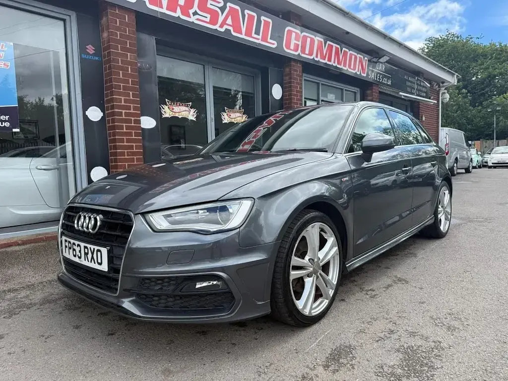 Used Audi A3 Sportback S-Line 140 HP (102 kW) 2013 Grey Hatchback