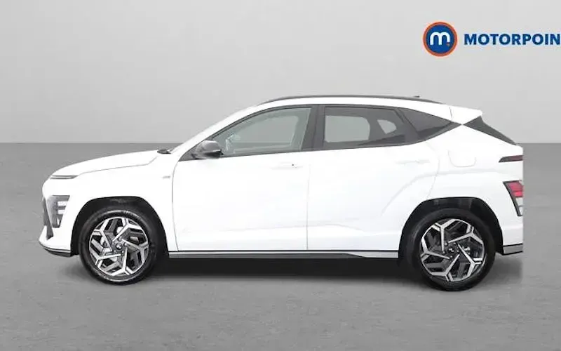 Used Hyundai Kona N Line 137 HP (100 kW) 2025 White SUV