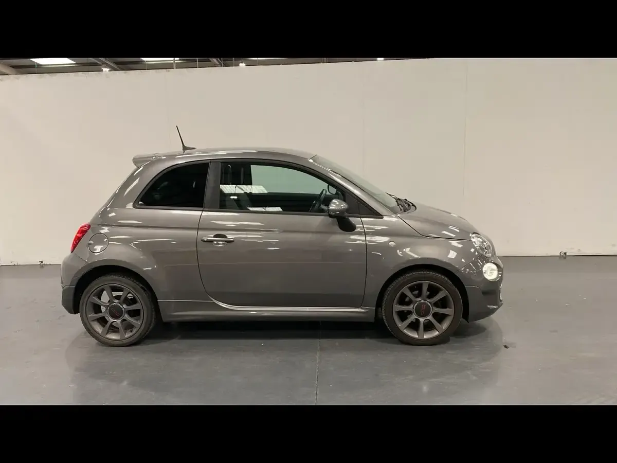 Used Fiat 500 S 69 HP (50 kW) 2017 Grey Hatchback