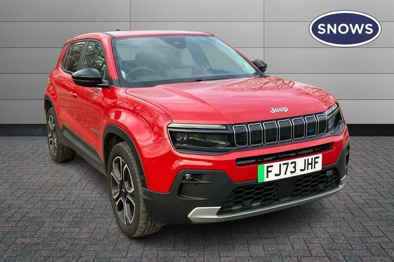 Ruby Used 2023 Jeep Avenger EV Summit SUV | £17,885 (A bit pricey) - Image 1/4