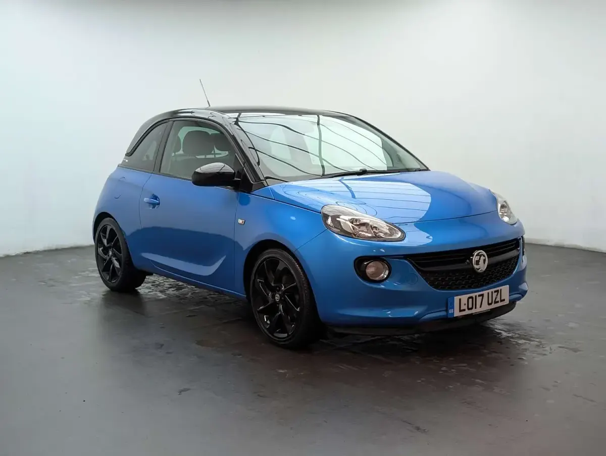 Used Vauxhall Adam 70 HP (51 kW) 2017 Blue Hatchback