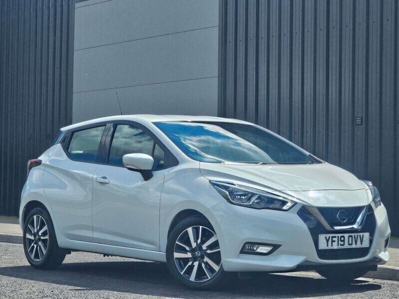 White Used 2019 Nissan Micra Acenta Hatchback | £8,490 (Good price) - Image 1/4