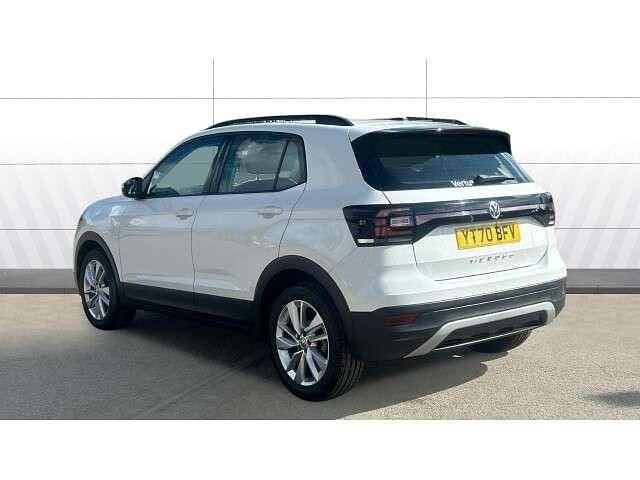 Used VW T-Cross SE 116 HP (85 kW) 2020 White SUV