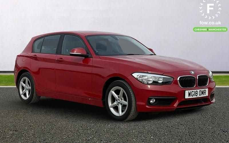 Red Used 2017 BMW 118 Performance Hatchback | £10,899 (Fair price) - Image 1/4
