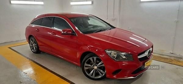 Red Used 2016 Mercedes CLA180 Sedan | £10,799 (Fair price) - Image 1/4