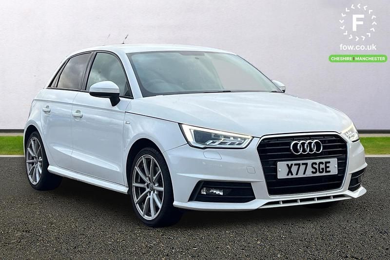 White Used 2018 Audi A1 S-Line Hatchback | £10,499 (Fair price) - Image 1/4
