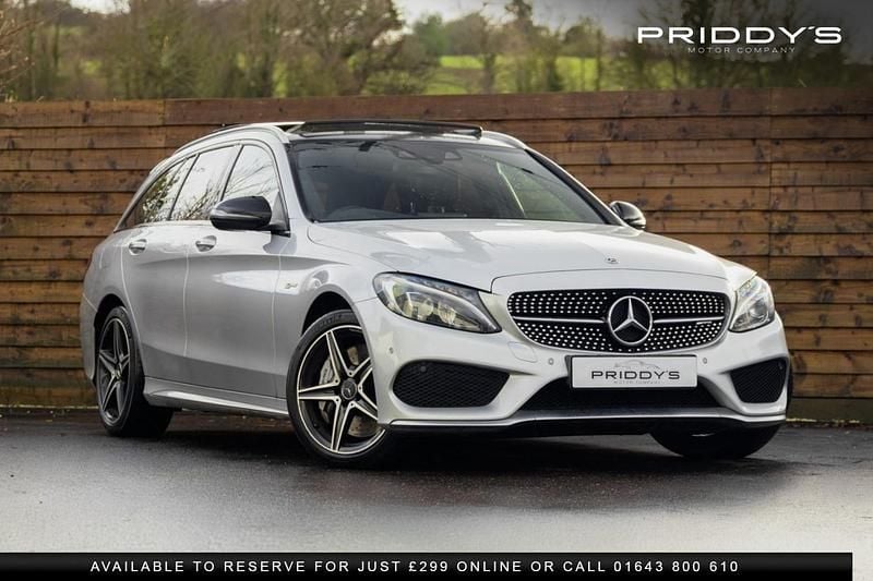 Silver Used 2017 Mercedes C43 AMG AMG Estate | £19,470 (Fair price) - Image 1/4