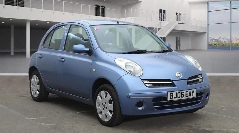 Used Nissan Micra SE 79 HP (58 kW) 2006 Blue Hatchback