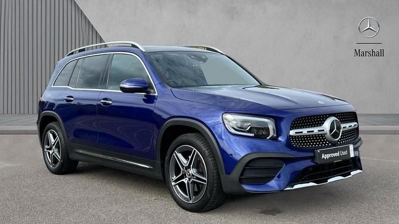 Blue Used 2022 Mercedes GLB200 AMG Line Premium Plus SUV | £29,680 (Fair price) - Image 1/4
