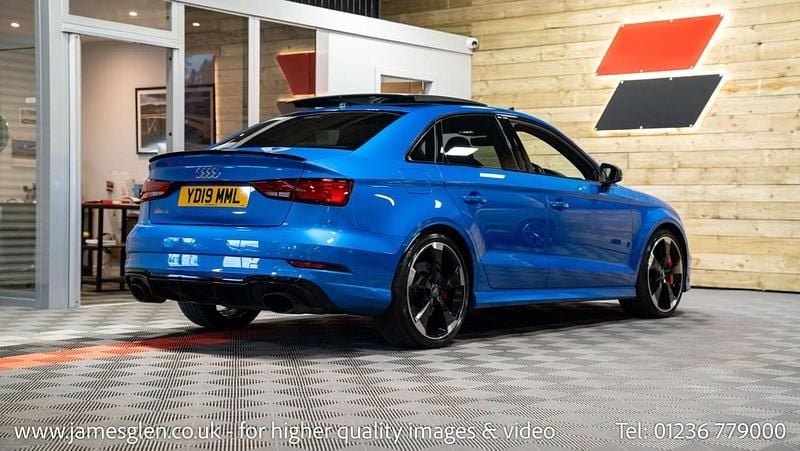Used Audi RS3 Sport 2019 Blue Sedan