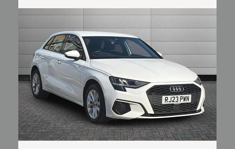 Used Audi A3 Design 110 HP (80 kW) 2023 Ibis white Sedan