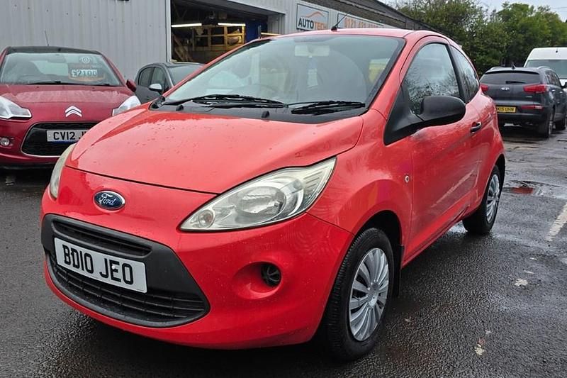 Red Used 2010 Ford Ka Studio Hatchback | £1,800 (Good price) - Image 1/1