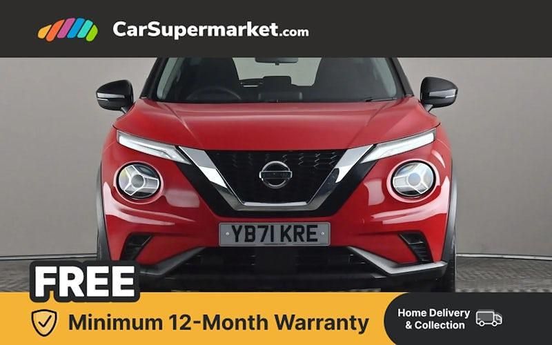 Used Nissan Juke Acenta 114 HP (83 kW) 2022 Red SUV