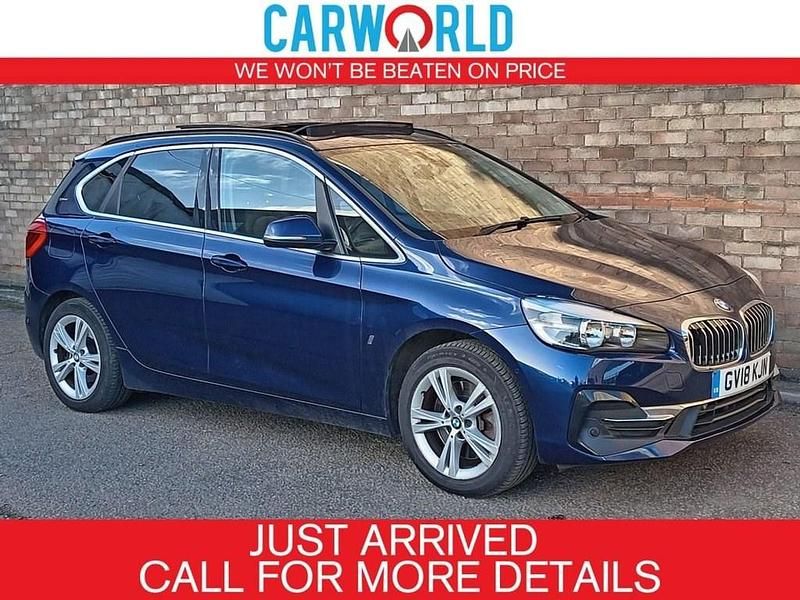 Blue Used 2018 BMW 225 Active Tourer Luxury Line MPV | £12,990 (Fair price) - Image 1/3
