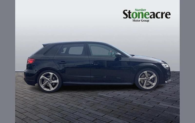 Used Audi S3 Sportback Black Edition 306 HP (225 kW) 2017 Black Hatchback