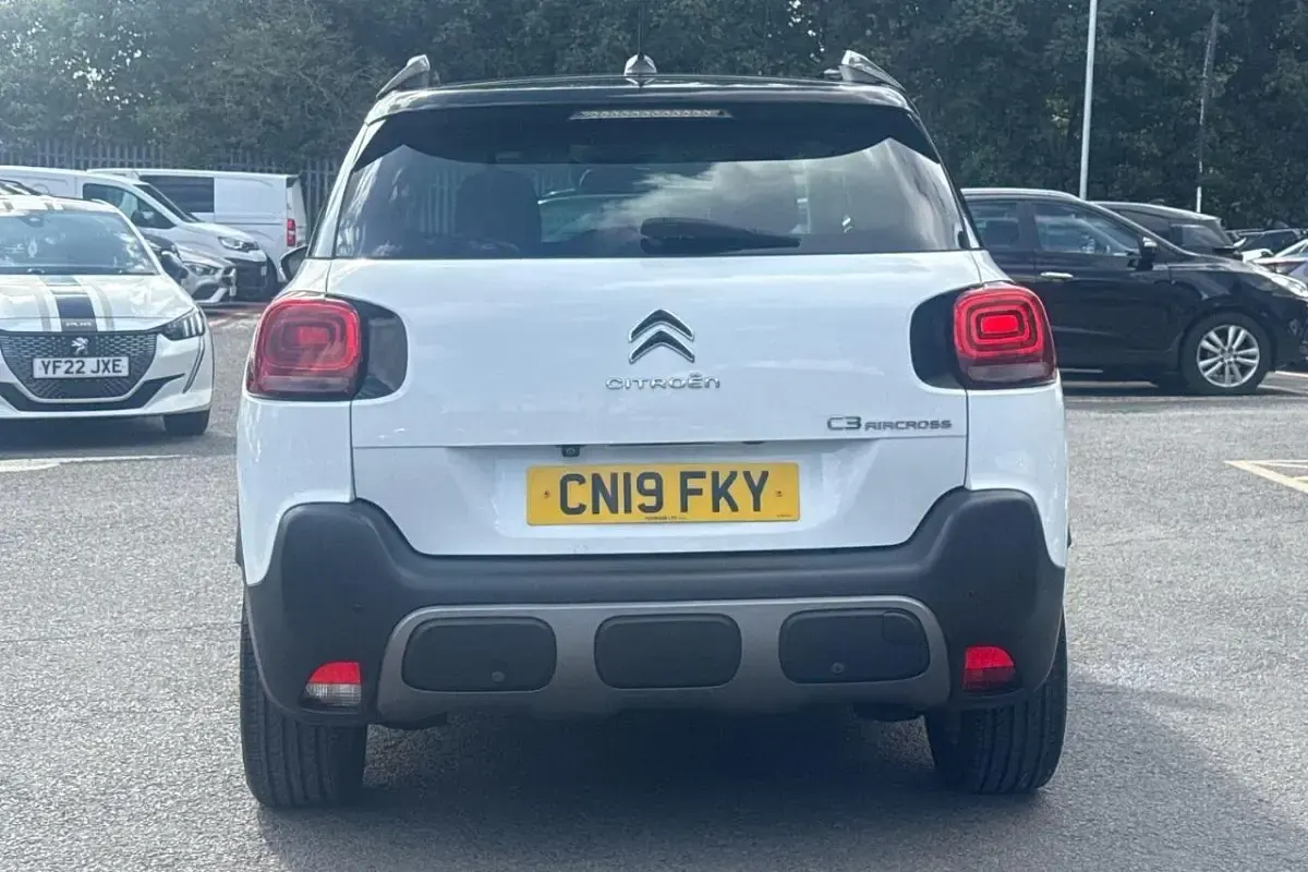 Used Citroën C3 Aircross Flair 81 HP (59 kW) 2019 White SUV