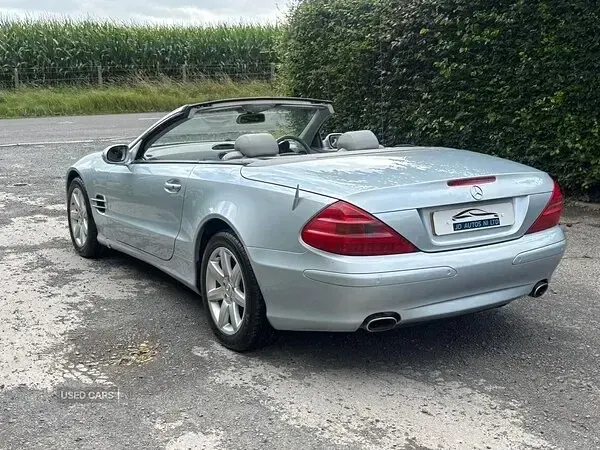 Used Mercedes SL350 2003 Silver Cabriolet