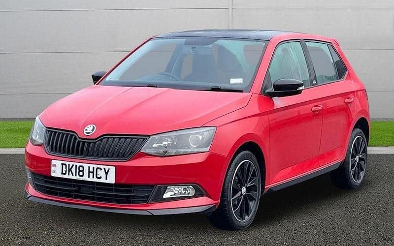 Used Skoda Fabia Monte Carlo 95 HP (69 kW) 2018 Red Hatchback